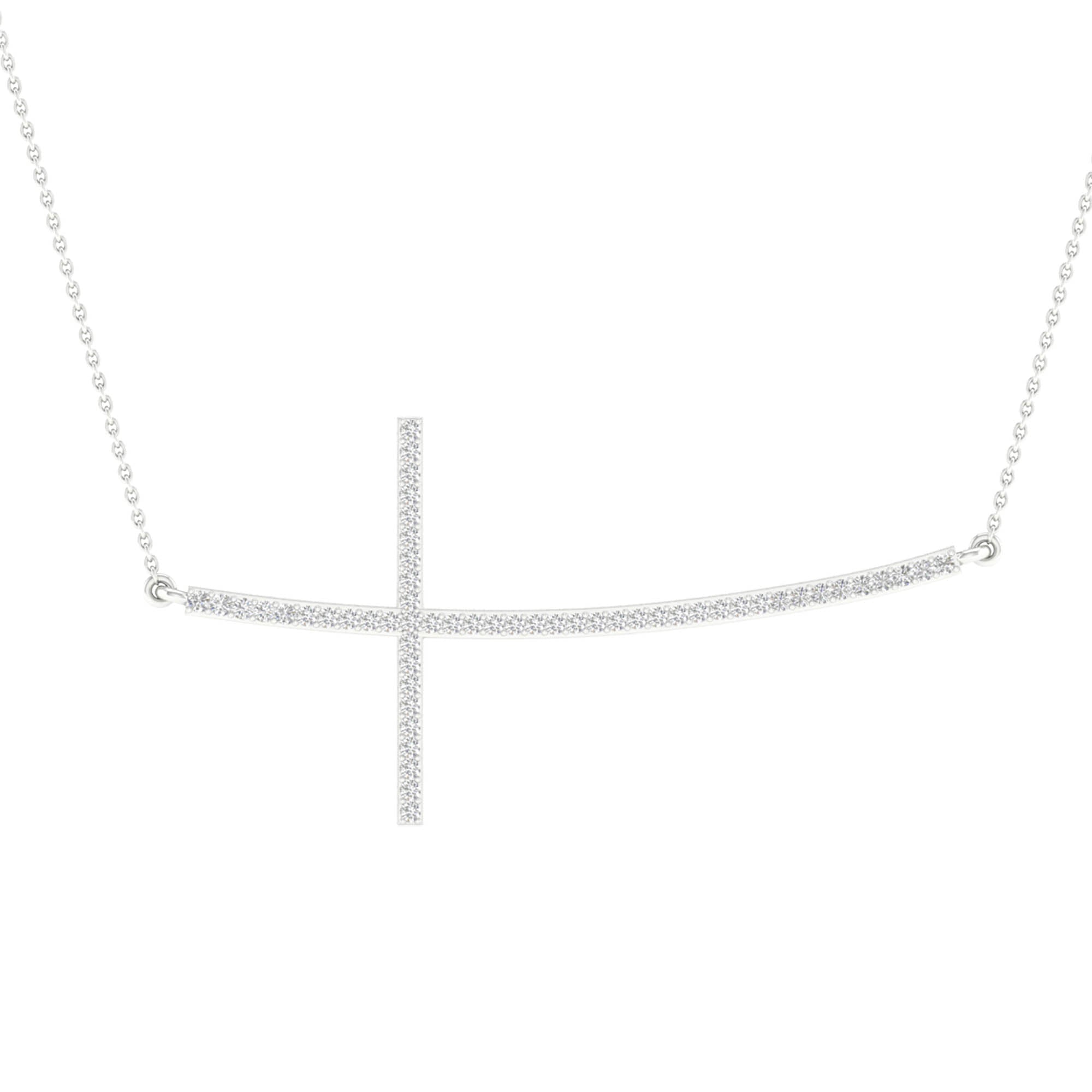 10K 0.15ct Diamond Neckalce - DIAMOND FACTORY