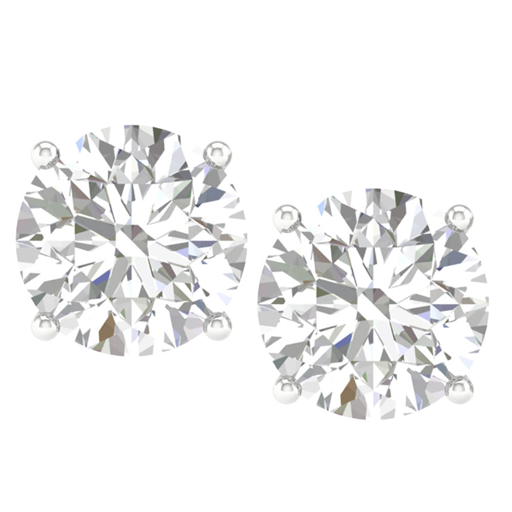 10K 2.00CT Certified Lab Grown Diamond Earring - DIAMOND FACTORY