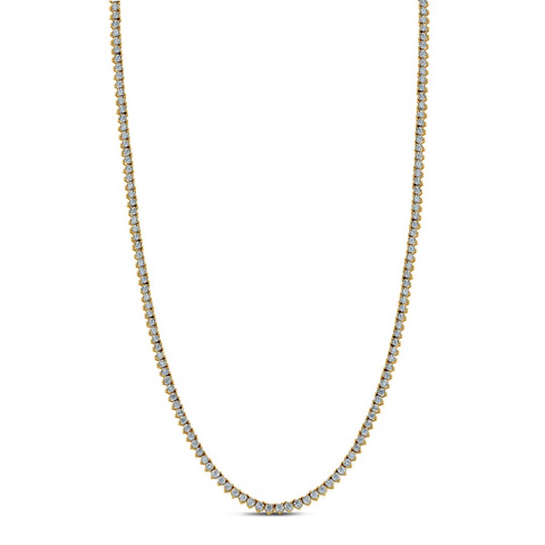 10K 2.31-2.45CT D-NECKLACE - DIAMOND FACTORY