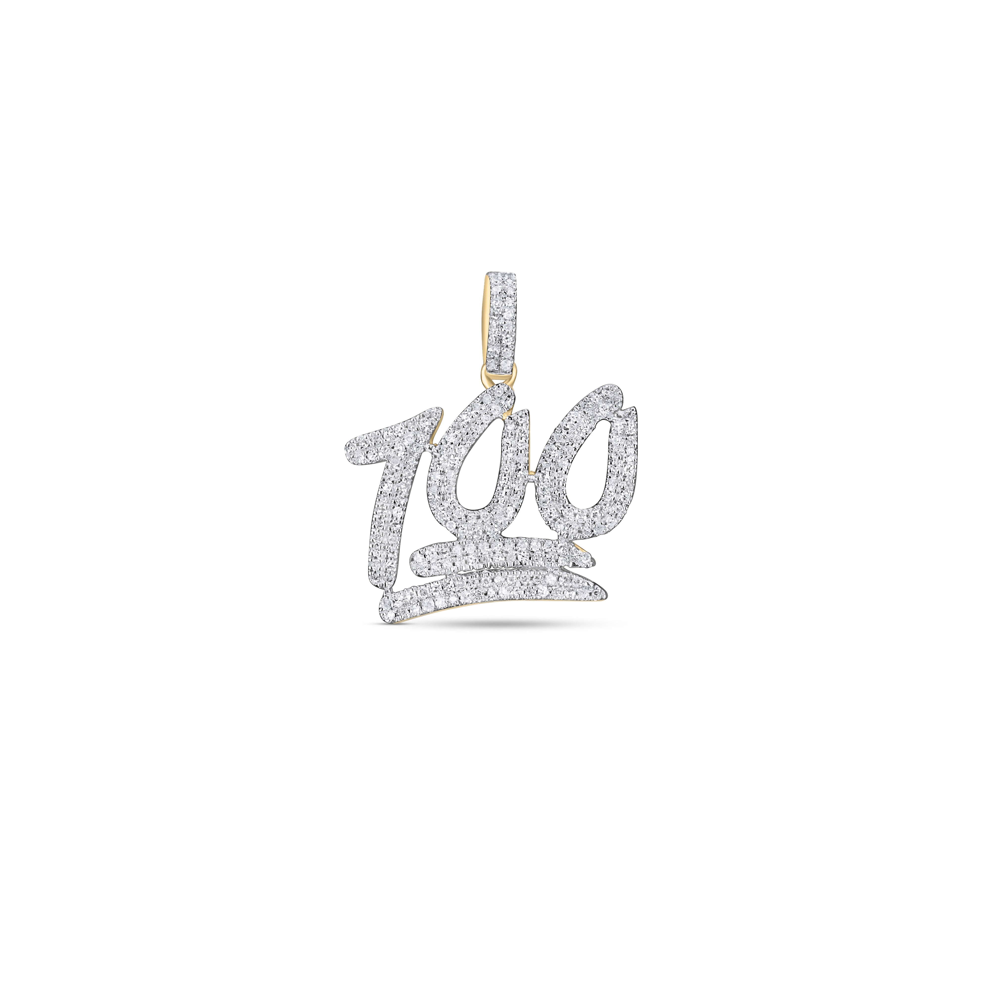 10KT 0.31 - 0.44CT D - CHARM "100" - DIAMOND FACTORY