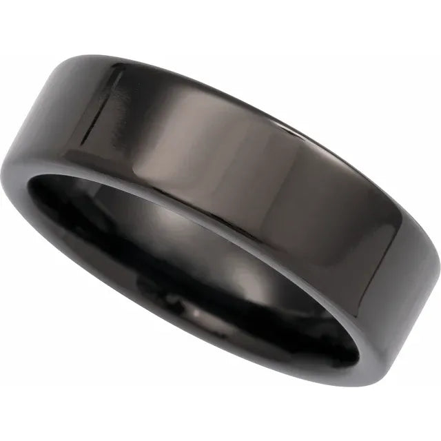 Tungsten 6 mm Flat Band