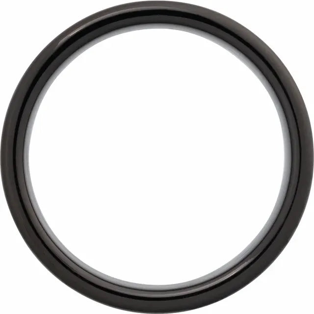Tungsten 6 mm Flat Band