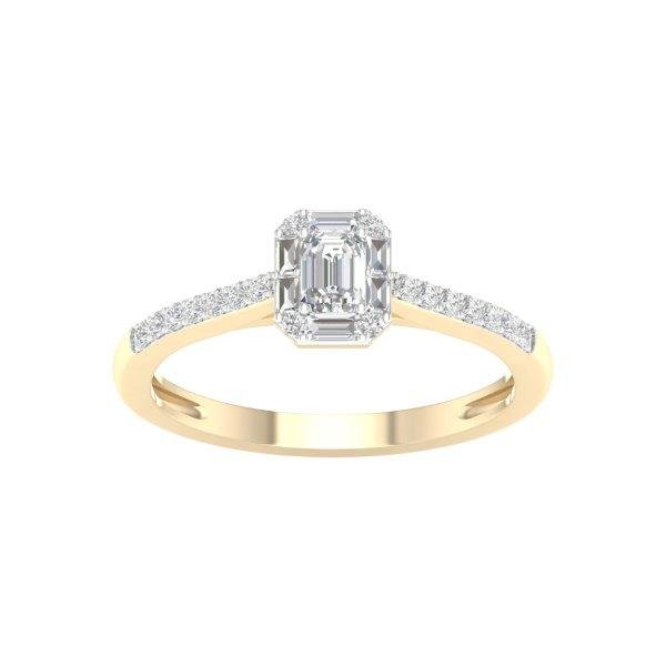 14K 0.38CT D - LADIES RINGS - DIAMOND FACTORY