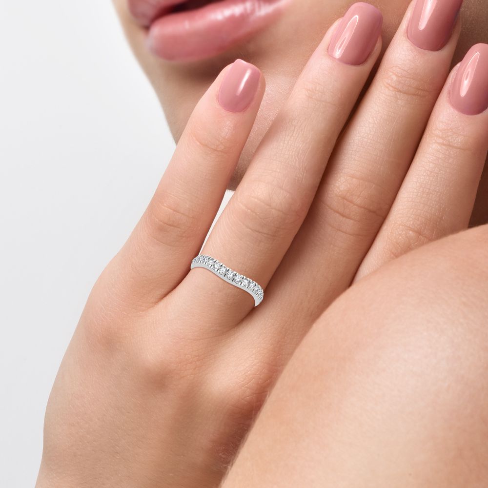14K 0.50 Diamond Enhancer Band - DIAMOND FACTORY