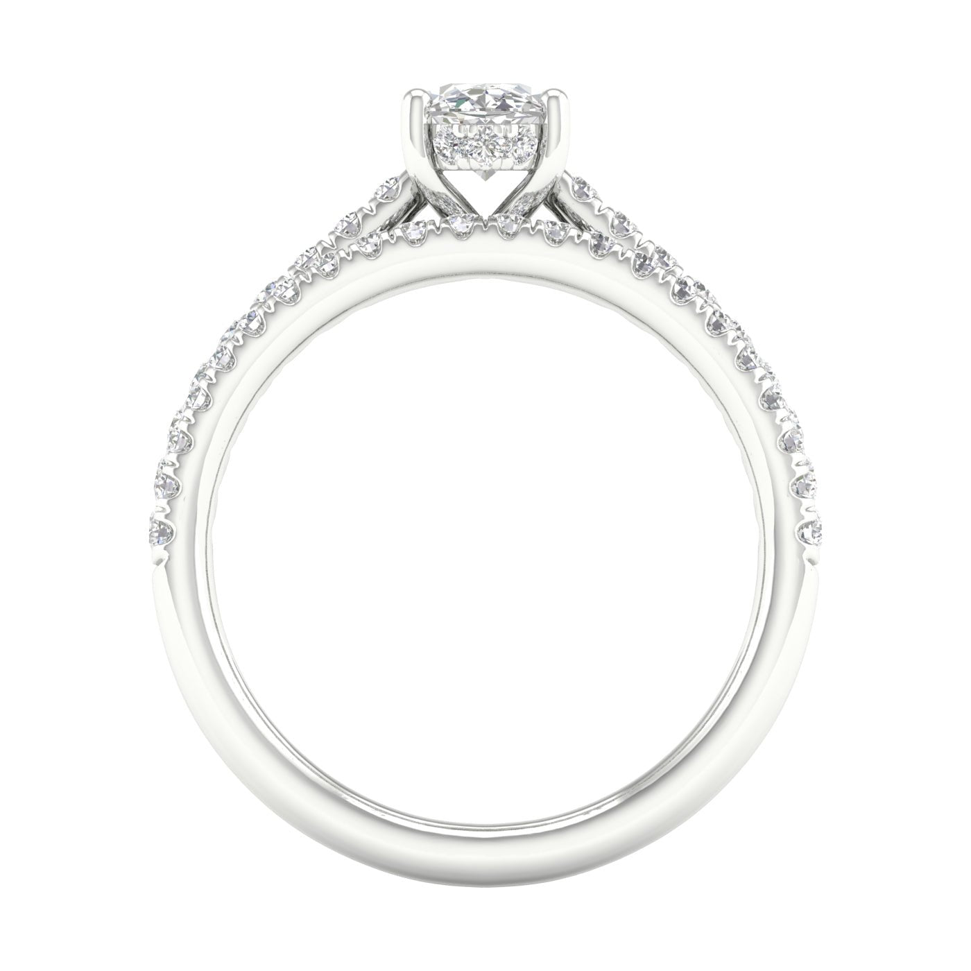 14K 1.50CT Lab Grown Diamond Bridal - DIAMOND FACTORY