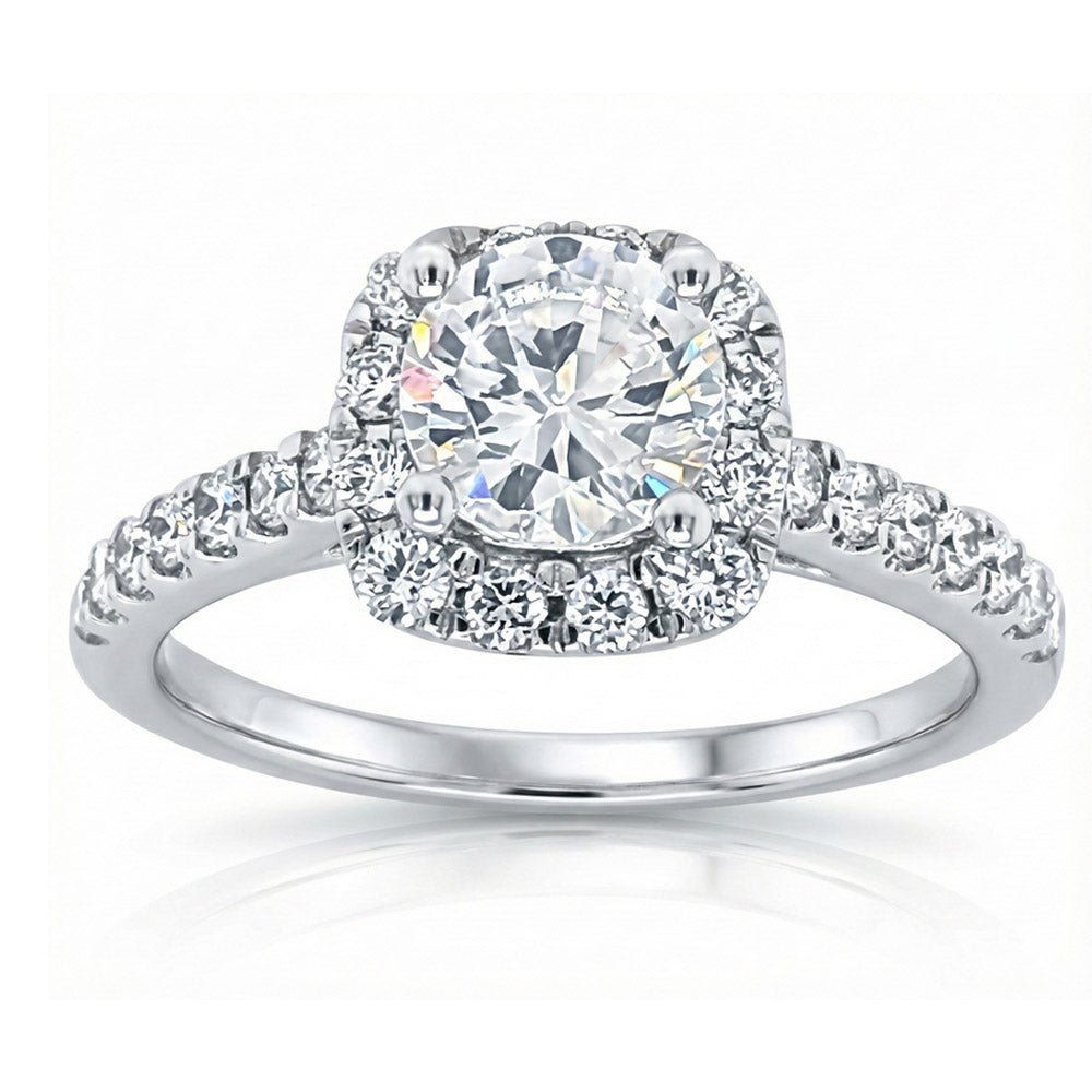 14K 1.50CT Lab Grown Diamond Engagement Ring - DIAMOND FACTORY