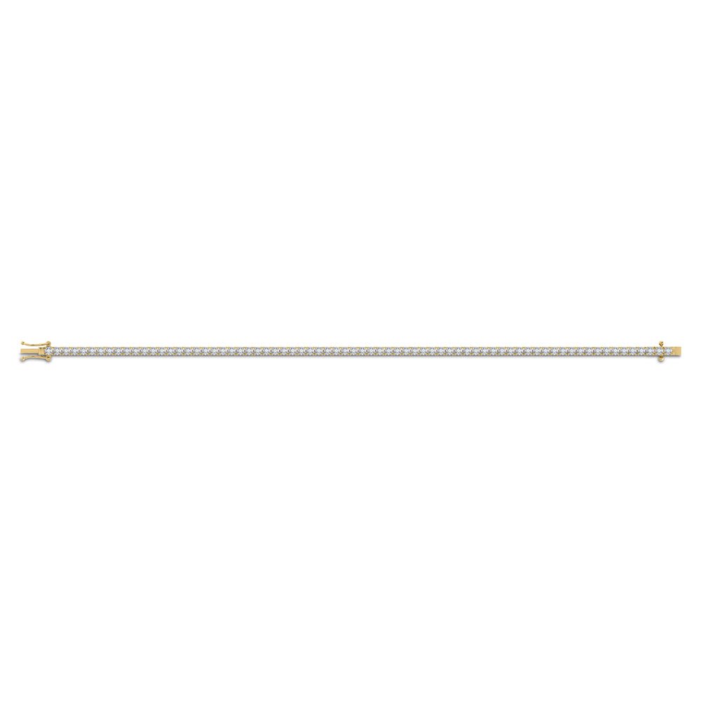 14K 2.98CT Lab Grown DIAMOND BRACELET - DIAMOND FACTORY