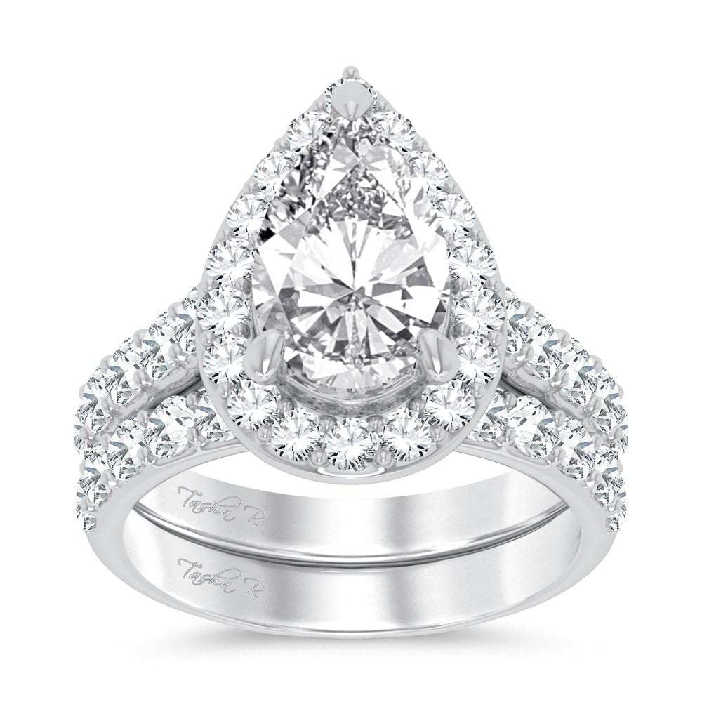 14K 5.00CT Certified Lab Grown Diamond Bridal Ring - DIAMOND FACTORY