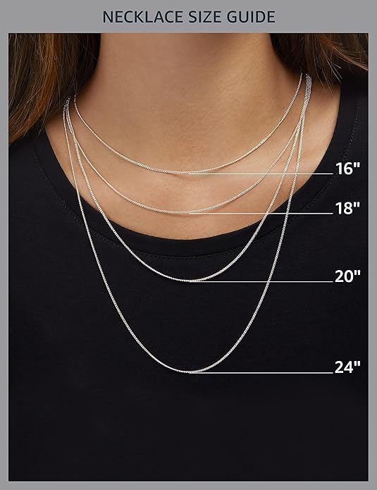 Sterling Silver Diamond Cut Rope Chain Necklace 1.5mm