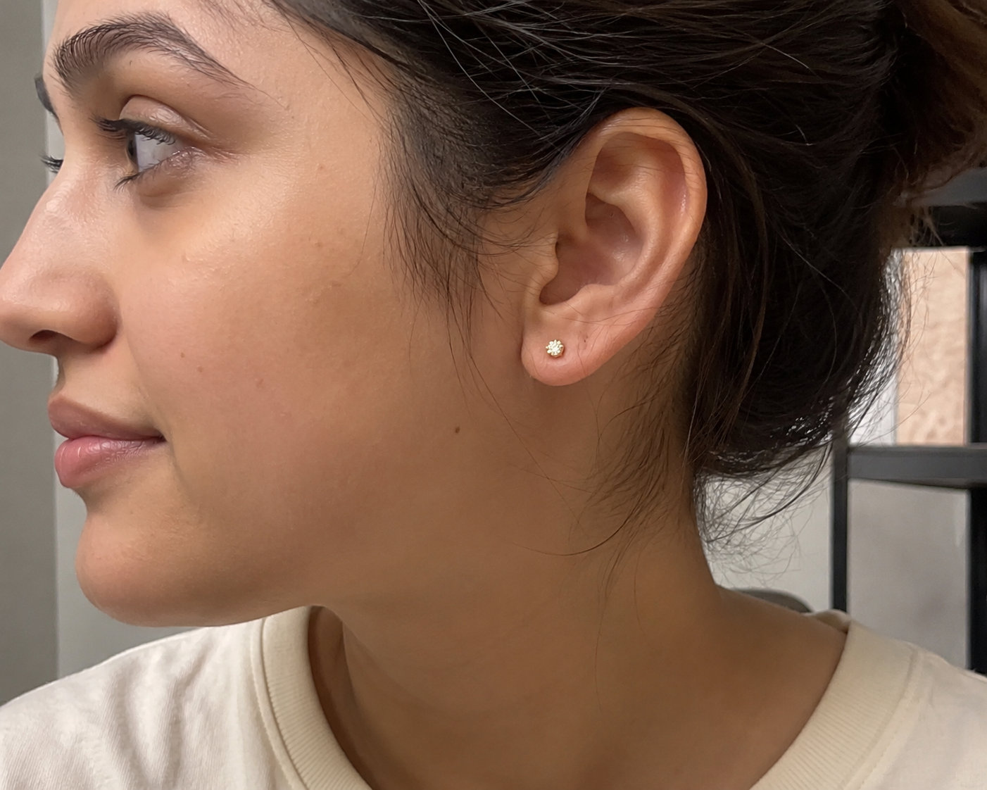 14K White Gold Diamond Stud Earrings – 1.00 CTW
