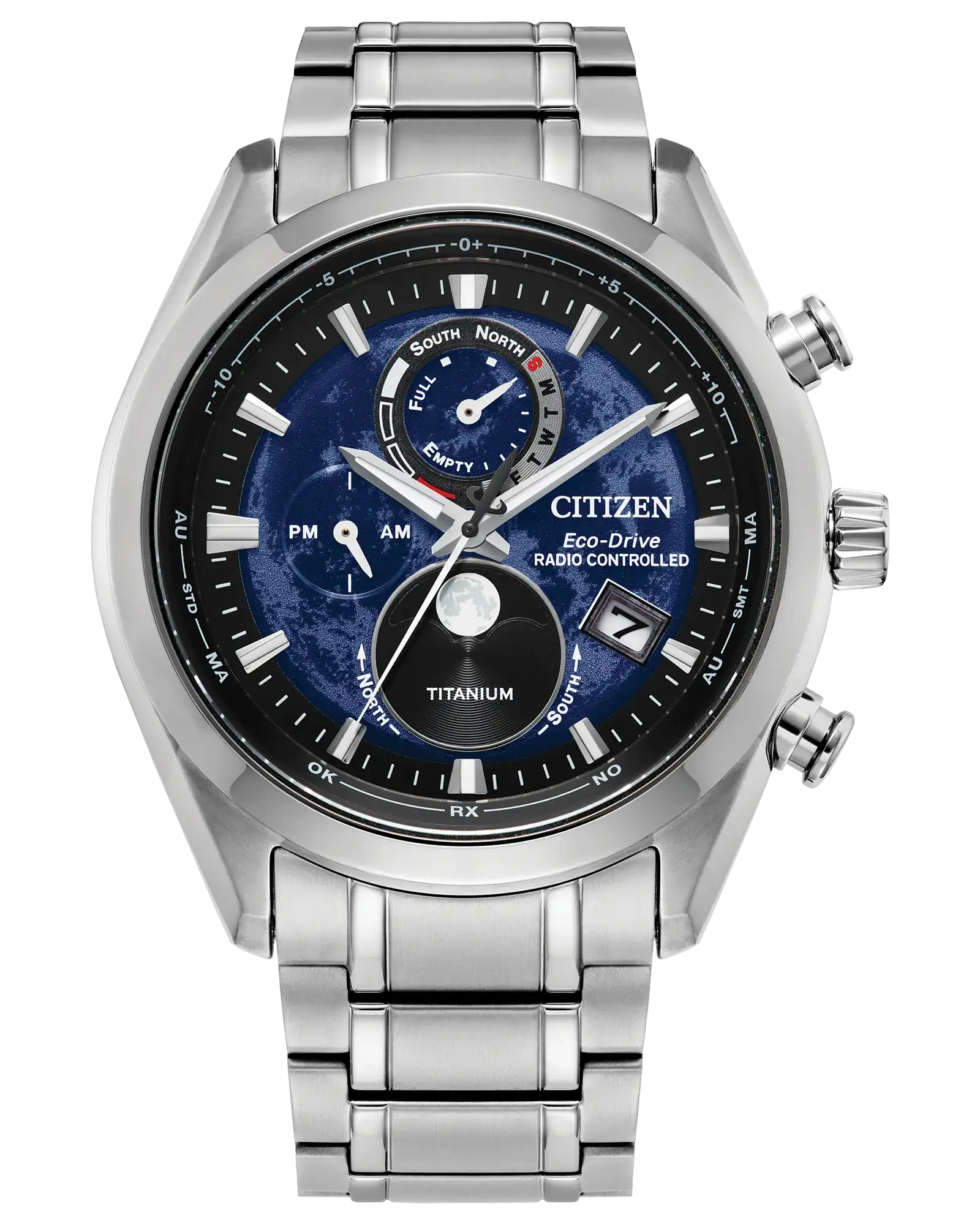 Tsuki-yomi A-T Atomic Timekeeping / Super Titanium™