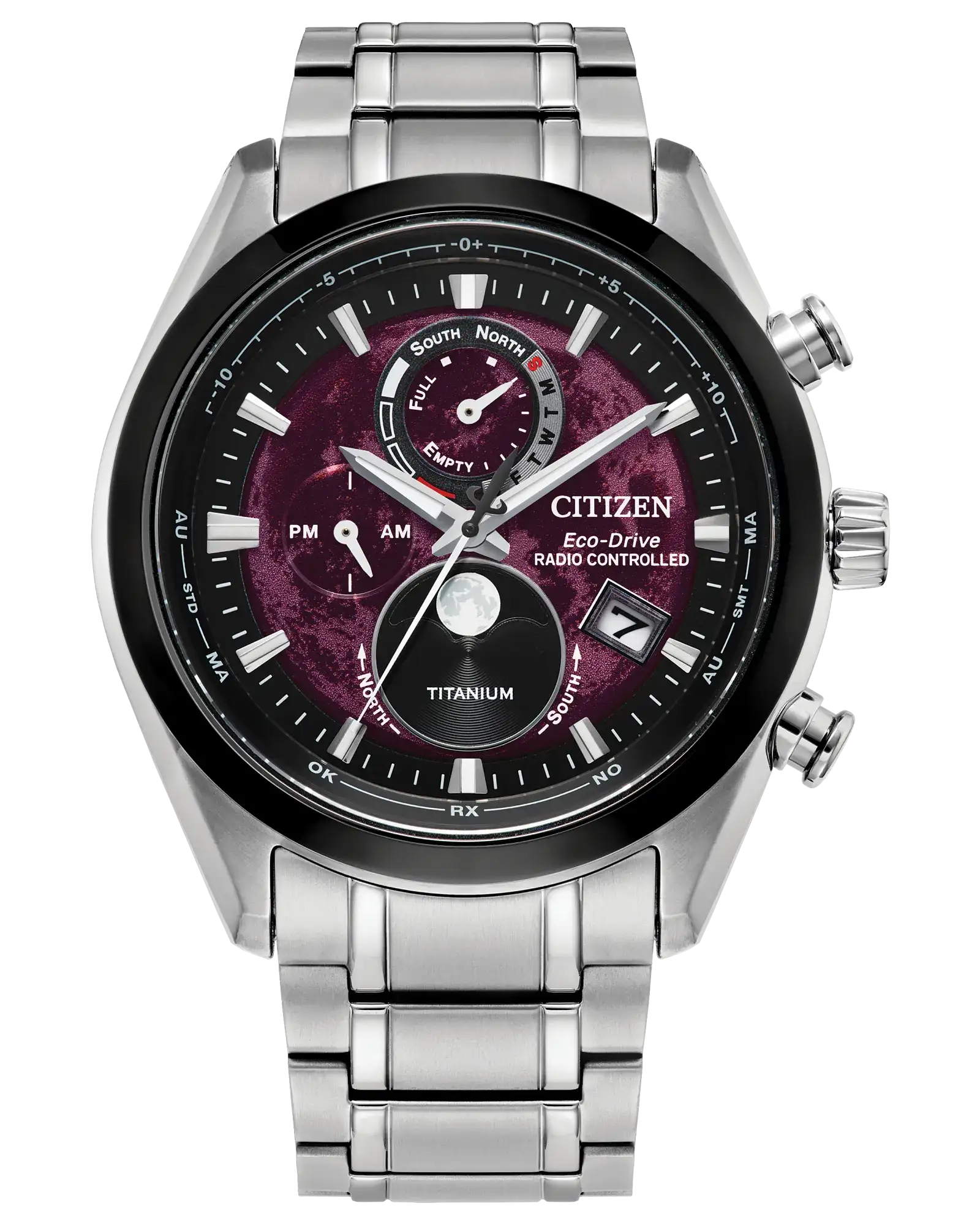 Tsuki-yomi A-T Atomic Timekeeping / Super Titanium™