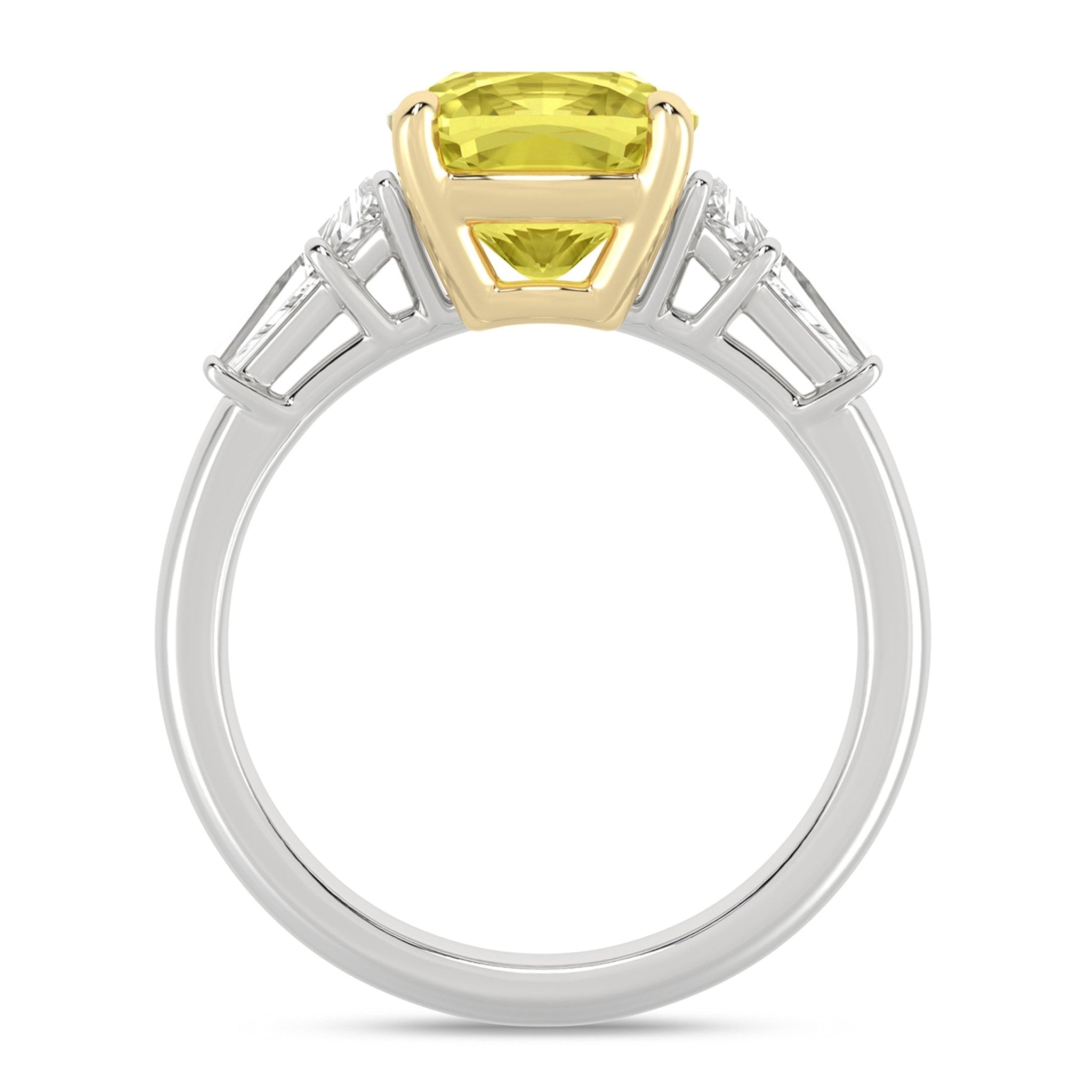 Certified Lab Grown 14K 4.00CT Diamond Engagement Ring - DIAMOND FACTORY