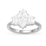 3.17CT Marquies Cut Diamond Ring (07001)